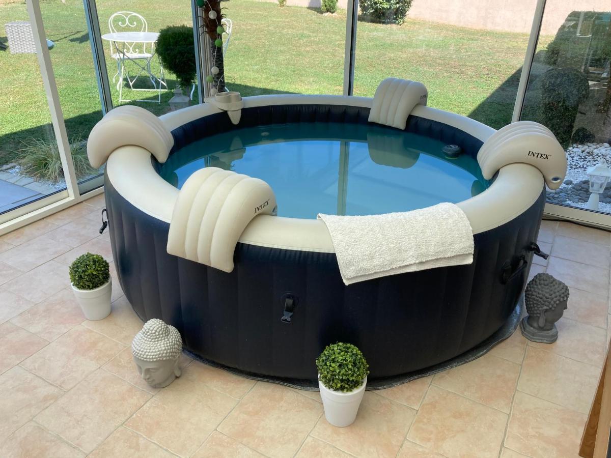 Beaun'Maison Spa Piscine Borne Electrique Бон Екстер'єр фото